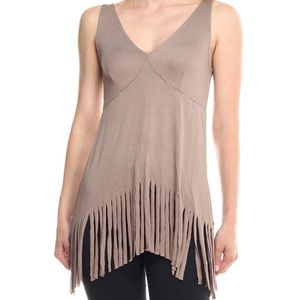 M O C H A  Fridge V-Neck  T A N K